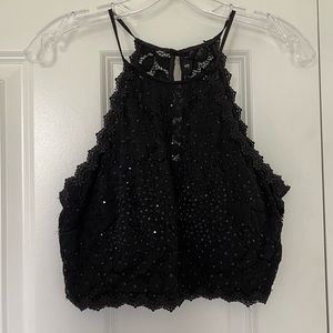 Macys two piece prom dress, size 2. Worn once, bottom is slightly worn.